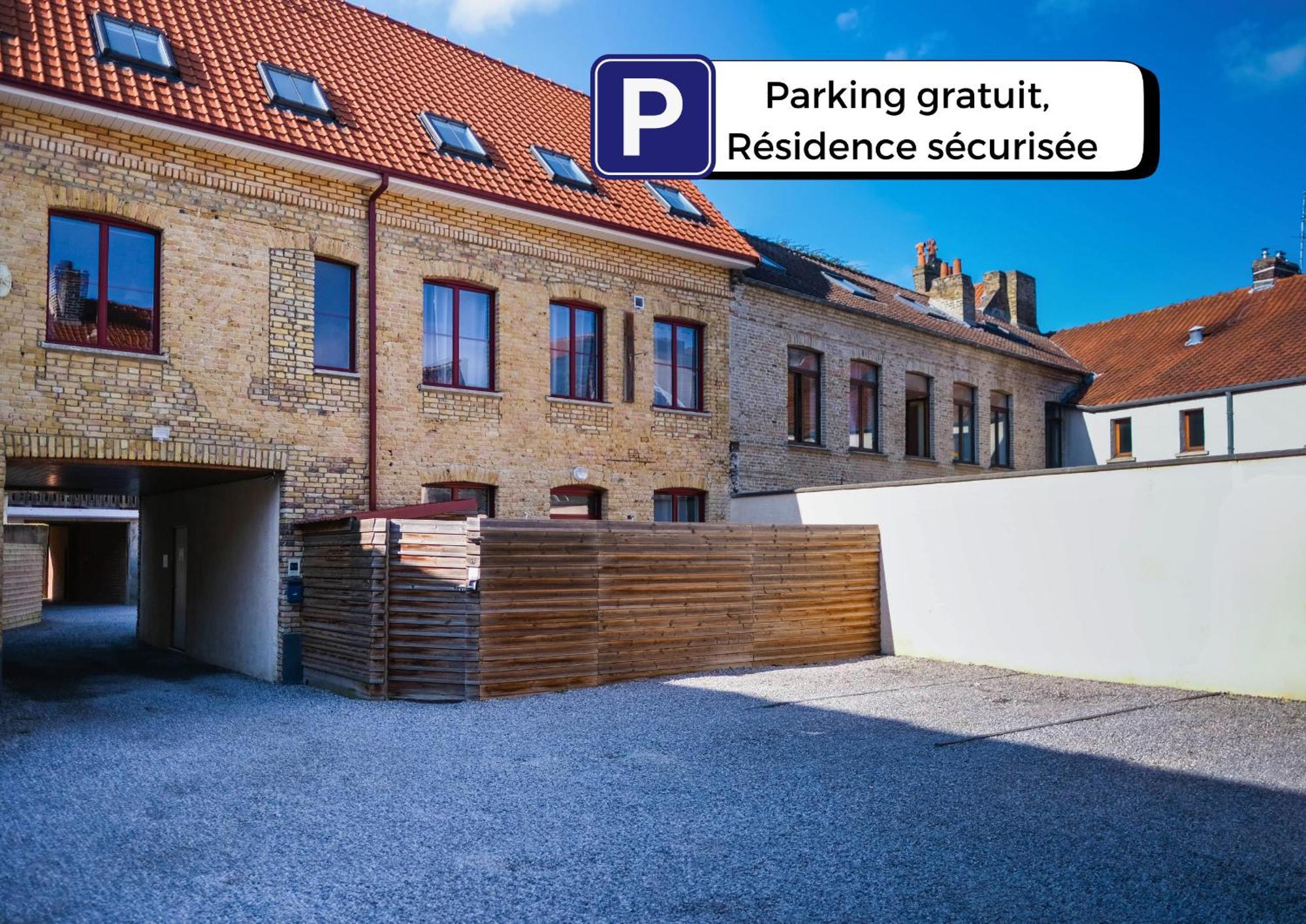 Le Spacieux A Saint-Omer - 2 Chambres, Centre Et Gare A Pied, Parking Gratuit Luaran gambar